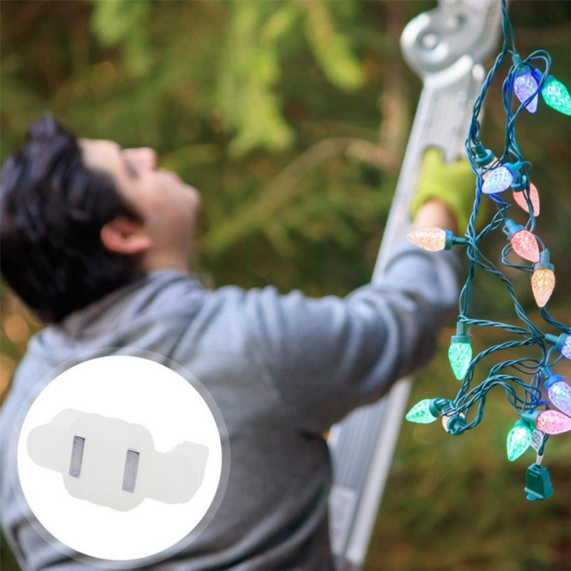 

Holiday Light Clips Magnetic Lights Holder Sockets Light Clips Hooks 50 Pieces Sturdy Reusable Lighting Hooks For Weddings france