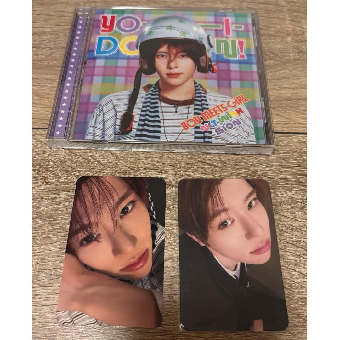 Used NCTWISH Sion CD Photocard