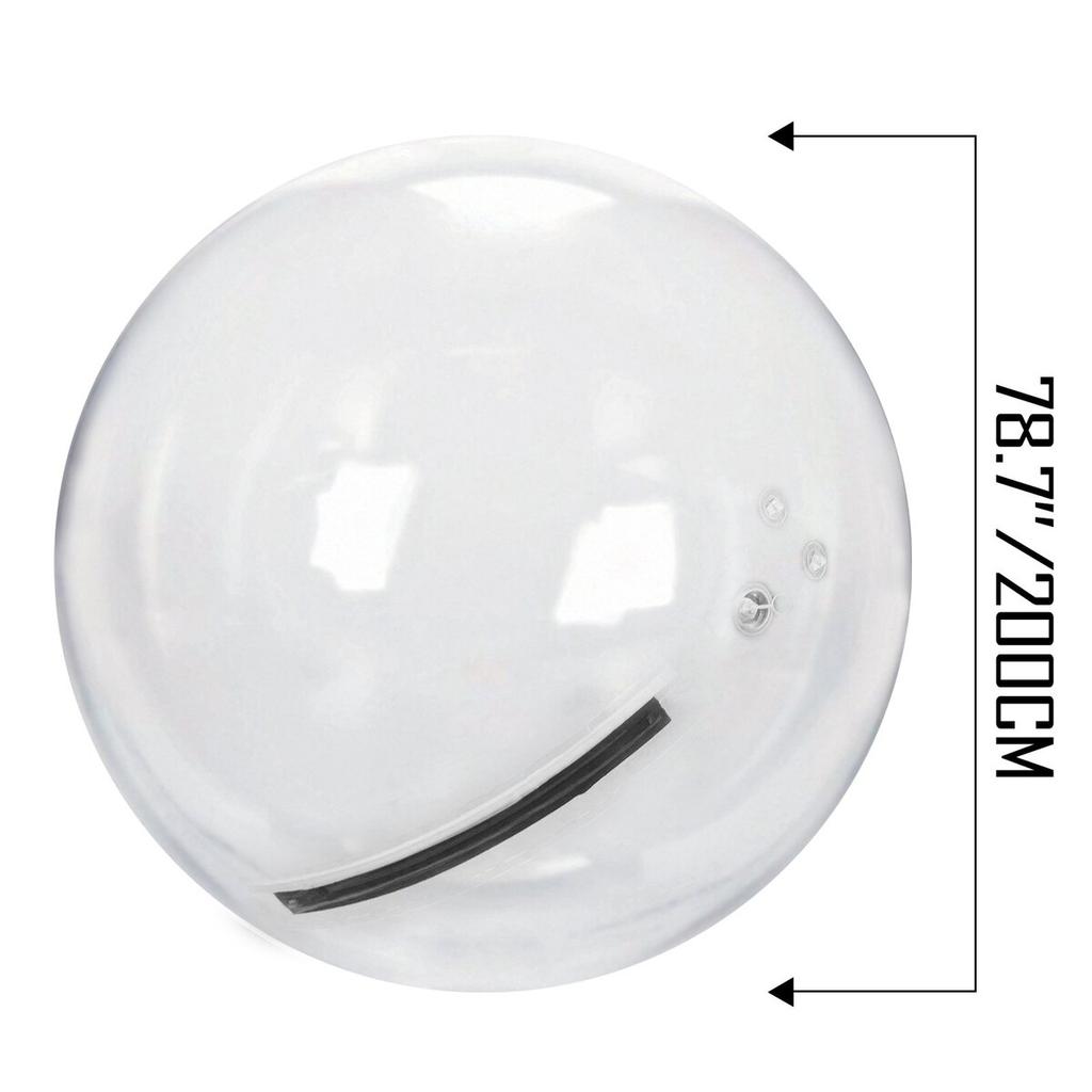 Vevor 2m Wasserlaufball aufblasbar PVC Schwimm Zorb Ball Wasserdicht