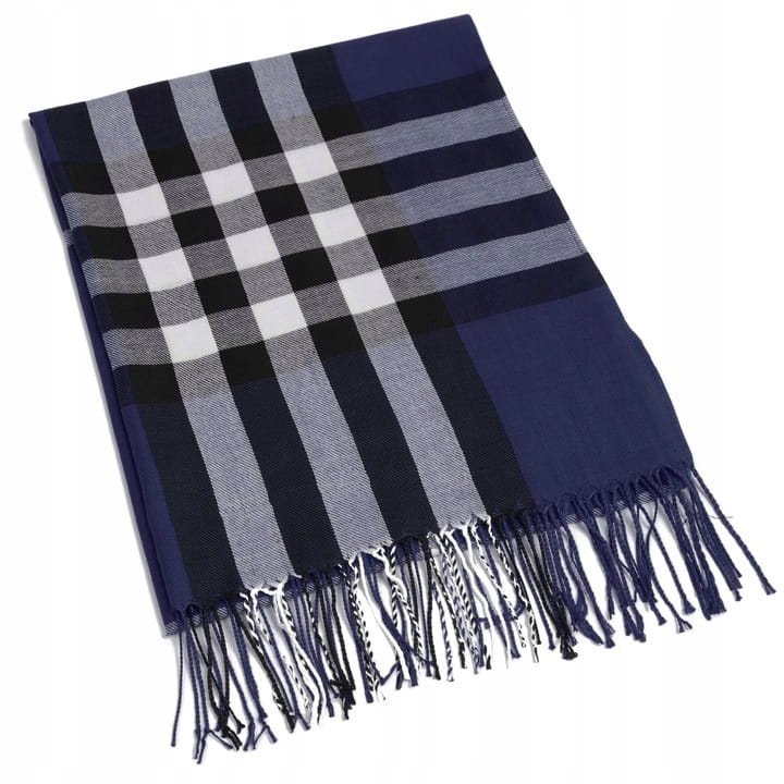 Ciepły Szalik Damski Angielska Krata Cashmere Sza-12
