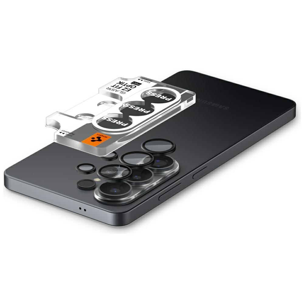 Ochrona Na Obiektyw Aparatu Spigen Optik Pro Hd Glas.tr ”Ez Fit” Do Samsung Galaxy S26 Ultra Czarny 2Szt