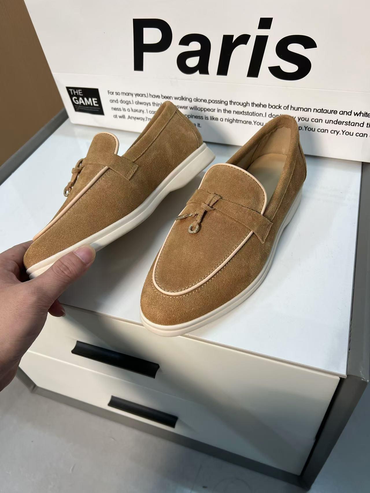 

2024 итальянские женские мокасины из натуральной кожи с мягкой подошвой — удобные и универсальные 39