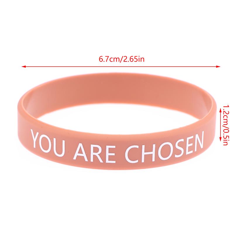 Gummiarmbänder mit Motivierendem Zitat, farbige, inspirierende Silikonarmbänder, dehnbar, Unisex-Armbänder für Frauen und Männer, Geschenke