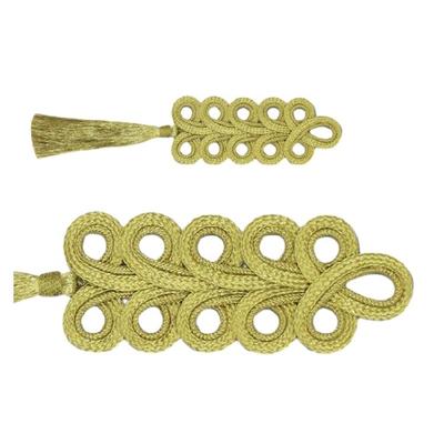 Large Braided Applique Tassels Cheongsam Decoration for Overcoat Sewing