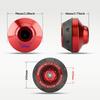 4Pcs Universal Motorcycle Wheel Protection Crash Pad Motorbike Crash Protectors Alloy Motocross Falling Front Fork Slider Cups