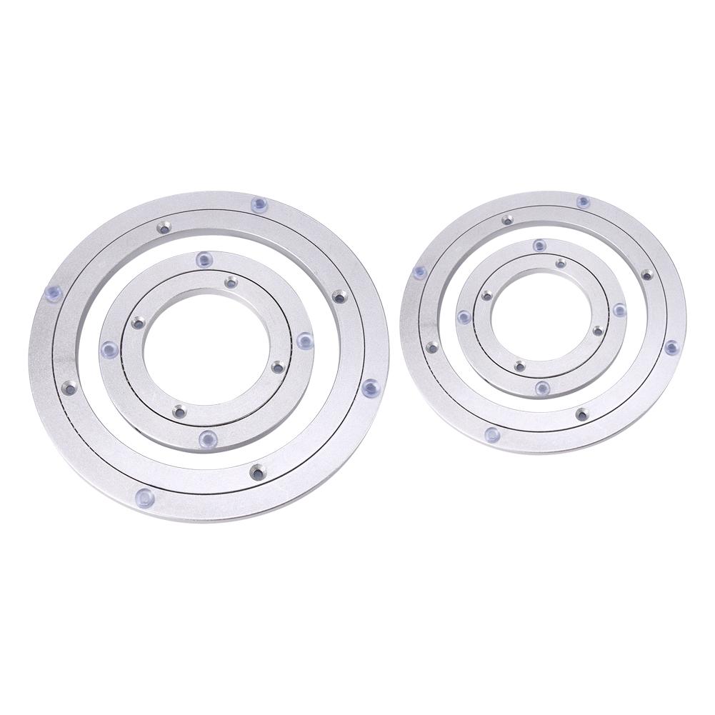 4in-10in Aluminium Alloy Rotating Bearing Plate Turntable Round Dining Table Round Rotating Bearing Plate Ball Bearing Plates