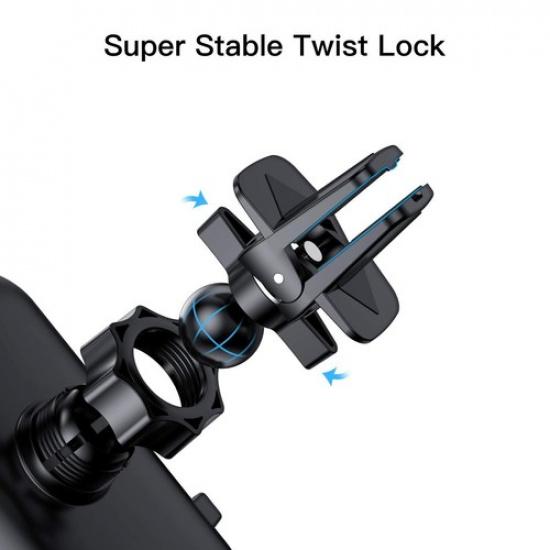 Black Car Phone Holder HUD Dashboard Mount Clip Accessories For Mobile Phone GPS