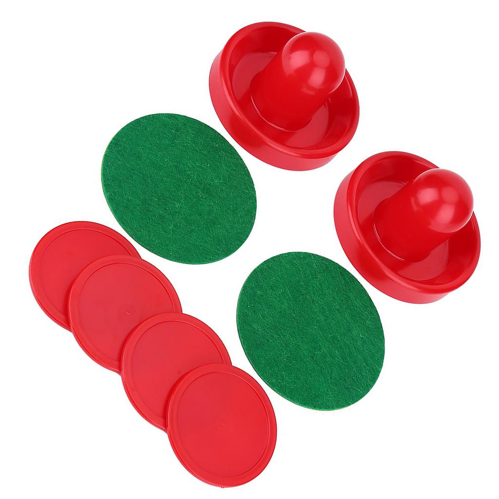 Plastic Lightweight Goalies Ice Hockey Pushers Pucks Set Replacement for Tables Game