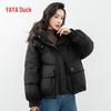 2024 Women's Short Hooded Puffer Jacket YE3B635845L