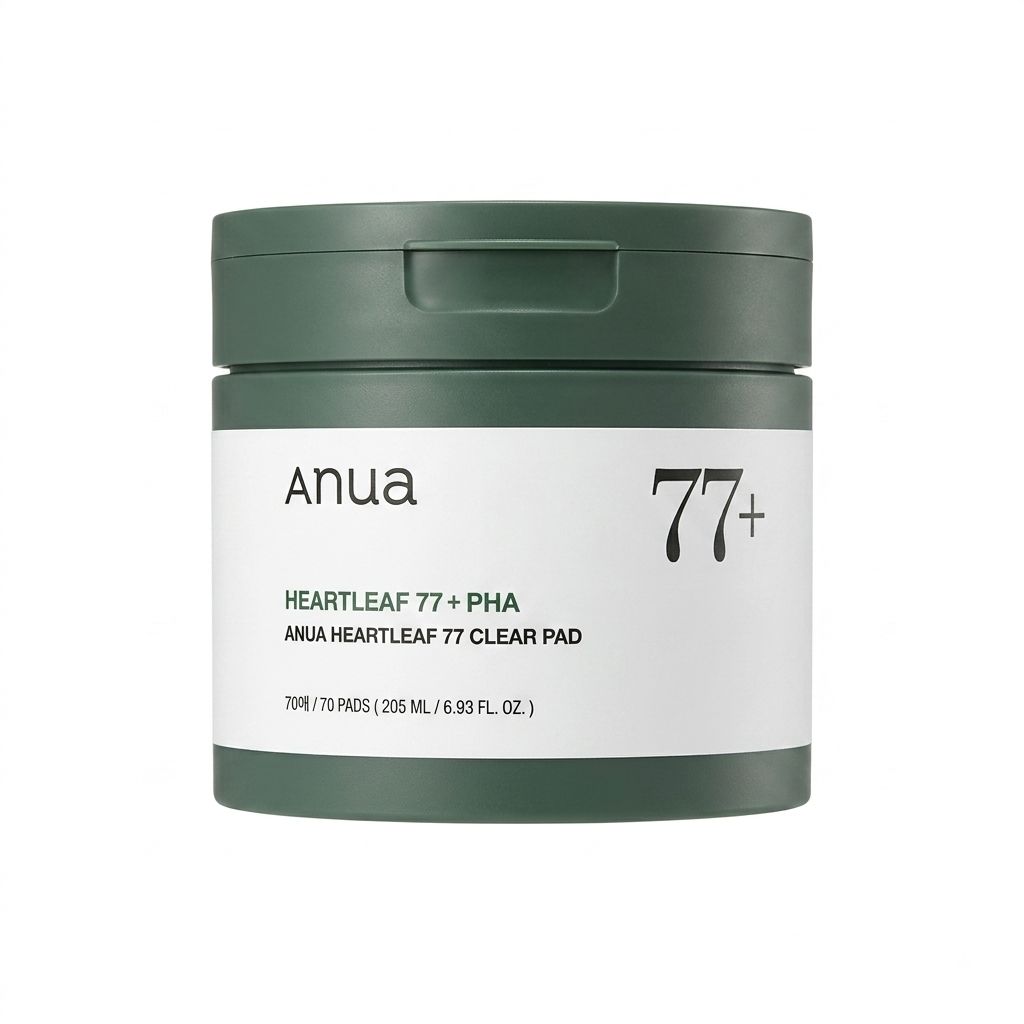 Anua Heartleaf 77 Clear Pad 70 + 10 Blätter | 80 Pads | Koreanische Hautpflege-Toner-Pads für die tägliche Hautpflege gray