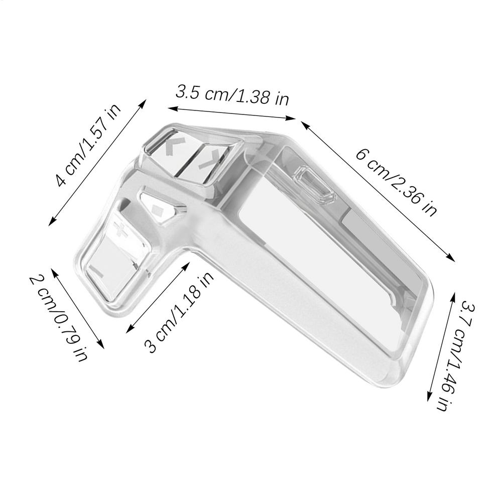 

Electric Monitor Cover Waterproof Transparent Electric Bike Display Case Bicycle Parts for Outdoors Riding Commuting Racing Dirt прозрачный