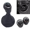 Gear Shift Knob Shifter Lever Stick Gaiter Boot Cover Car Accessories For Volkswagen VW Transporter T5 T5.1 T6 Gp 2003-2019