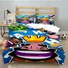 3PCS Clash Royale Heroes Collage Bedding set,Ideal For1pc Duvet Cover And 2pcs Pillowcases Perfect for Christmas gift,Ideal for Bedroom, Dormitory