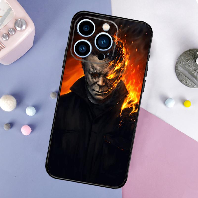 

Michael Myers Funda For iPhone 16 15 11 12 13 14 Pro MAX X XS Max XR Plus 13 Mini Phone Case iPhone 14Pro MAX