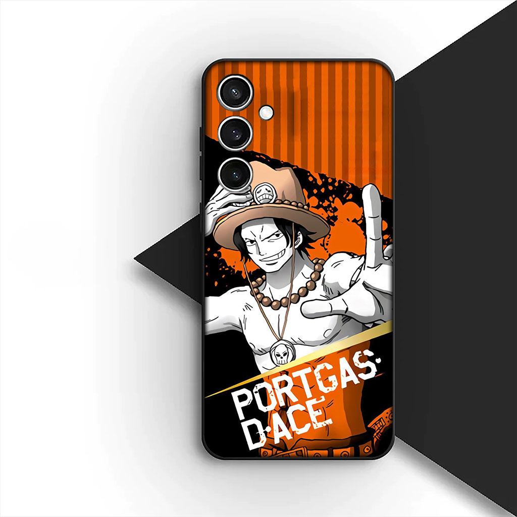 Phone Cover for Motorola Moto G86 G57 E14 E15 G14 G34 G35 G84 G24 A54 G15 Power E22 Soft Case Ace One Pieces Luffy Roronoa Zoro