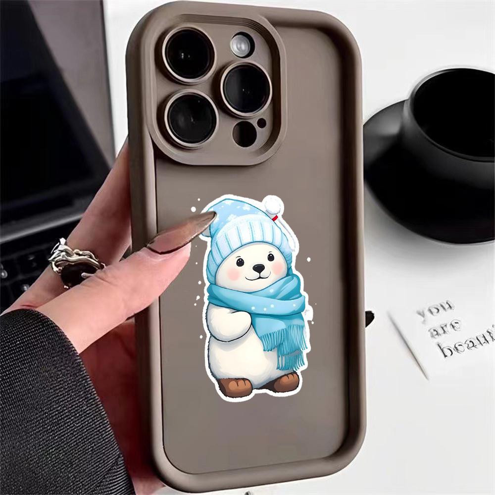 Ae102 Vánoce Šťastný Nový Rok Pouzdra na telefon pro Xiaomi 14T 12 11 Lite 5G NE Redmi 13C 14C 9C 9a A2 A3 Note 12 Pro 11s Andělské oko Žebřík Ochranný kryt