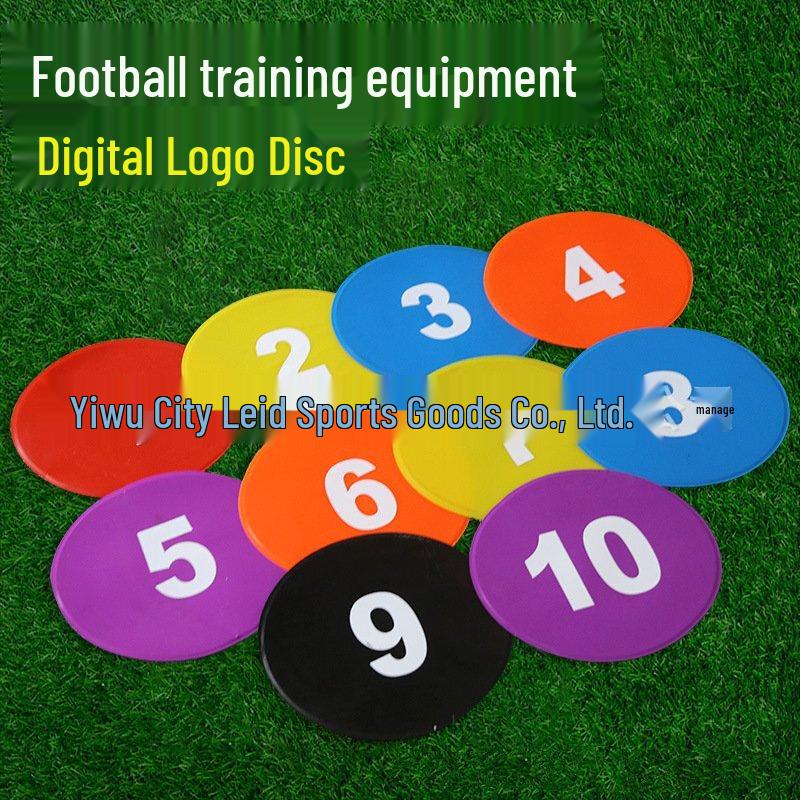 WEZHO Flat Marker Cones for Sports Training