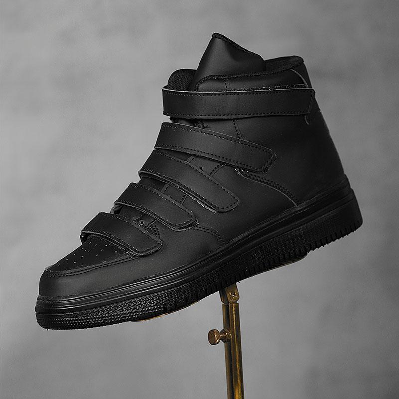 

Дешевые мужские модные кроссовки Красные высокие кеды Повседневные мужские кроссовки на платформе в стиле хооп Мужская обувь на плоской подошве Hombre 45 чёрный