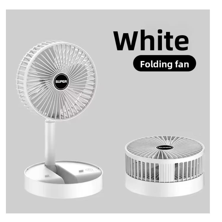 2026 New Adjustable Folding USB Fan Mini Electric Cooling Fan Low Noise High Standby for Home Desk Handheld Quiet Operation