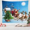 Christmas Tree Winter Santa Claus Wall Hanging Tapestry Christmas Wall Hanging Tree Wall Hanging Gorgeous Christmas Tree Fireplace Gifts