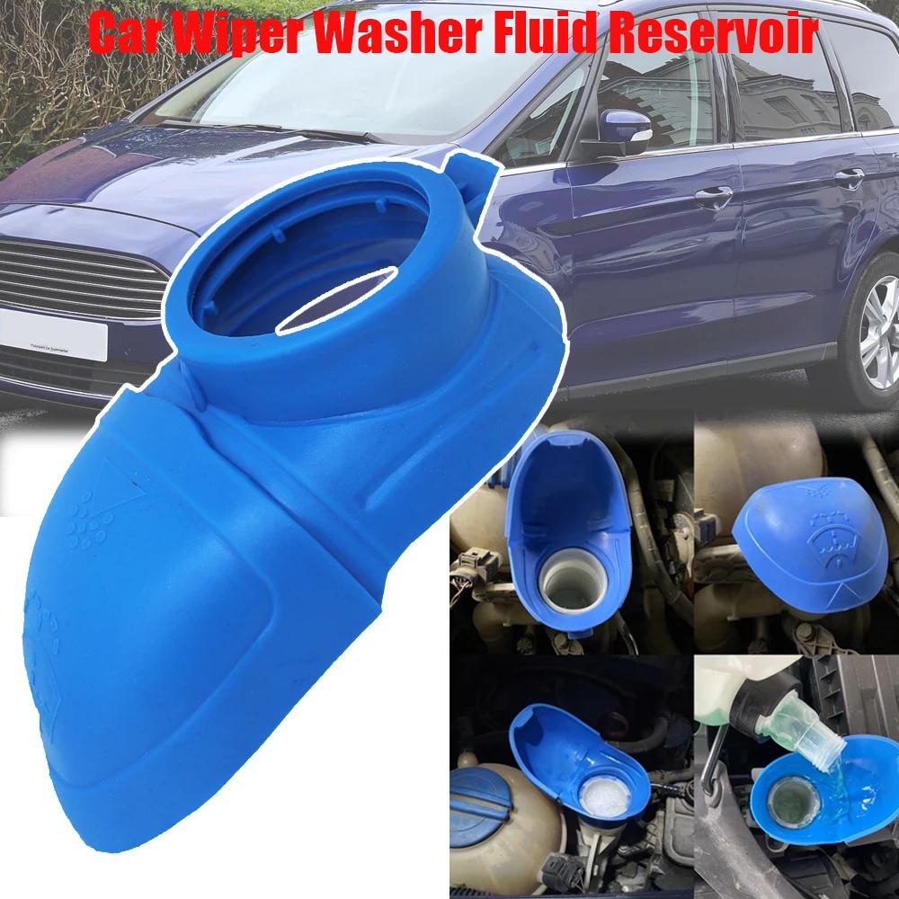 Car Windshield Washer Fluid Reservoir Tank Cover Cap For Skoda Car Wiper Washer Fluid Reservoir Tank Bottle Cap Lid Plastic