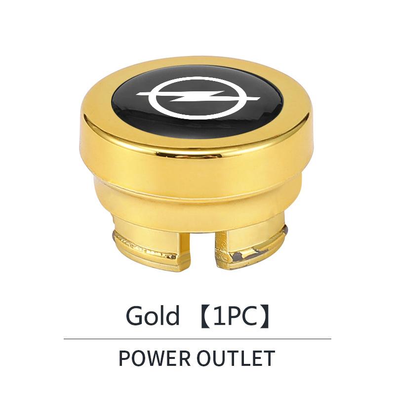 High Quality Car Cigarette Lighter Cover DustProof Auto Decoration For Opel Corsa D Astra Insignia Mokka Adam Combo OPC Vauxhall