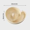 Snail Shape Fruit Drainer Basket Creative Automatic Rotation Clean Vegetable Washing Basin Multi-Functional Reusable