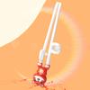 1Pair Chopsticks For Kids Cartoon Tiger Learning Chop Sticks Reusable Training Chopsticks Cute Children Tableware Set