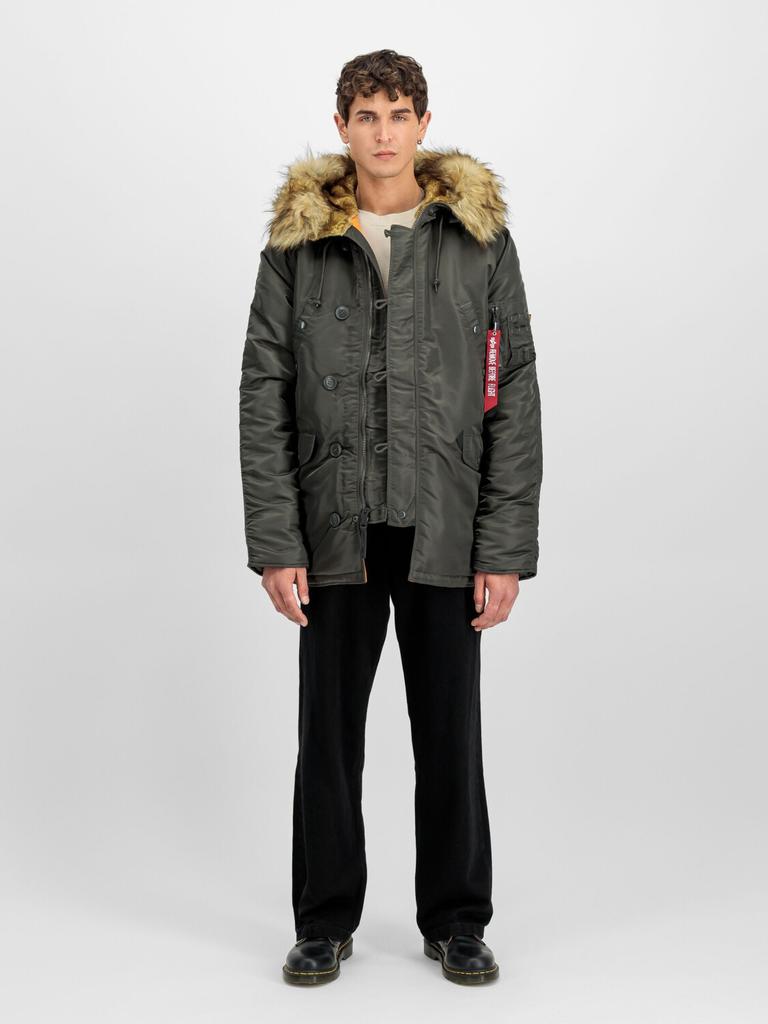Зимняя куртка Alpha Industries N3B VF 59 Man greyblack