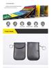 Carbon Fiber RFID Shielding Key Holder - Anti-Theft Signal Blocking Pouch