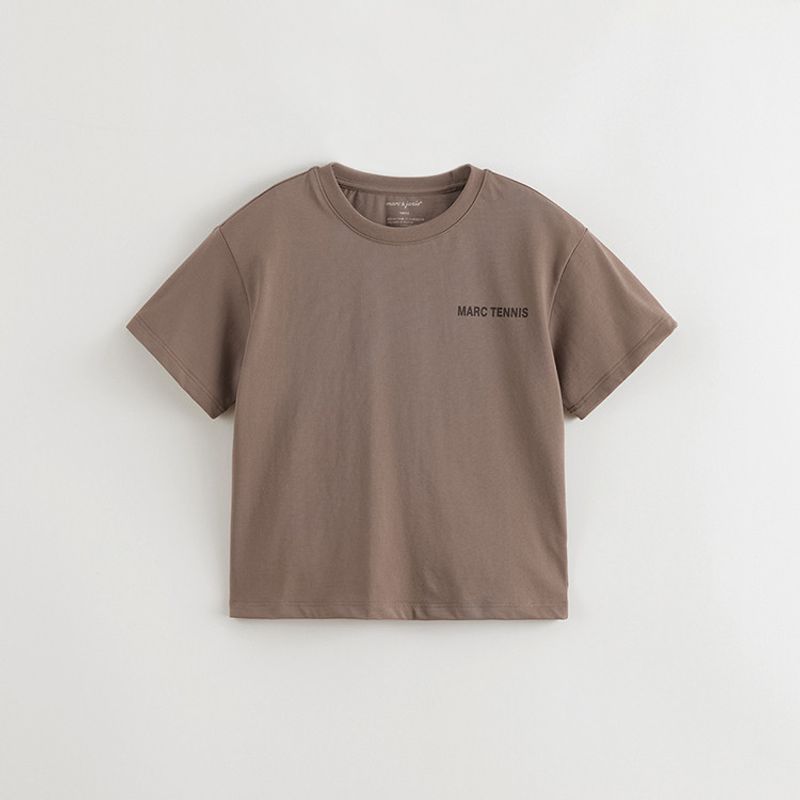 [Cool and Breathable] Mark Jenny Boys' Tennis Game Sports Short-Sleeved T-Shirt Top Summer New Style 550671