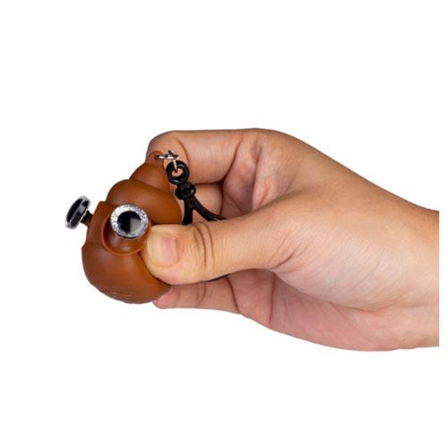 Clip-on Eye Popping Keychain (Poo)