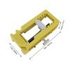 Door Hinge Jig Plastic Built in Depth Gauge Portable Door Hinge Router Template for Construction Site