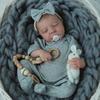 Wiedergeborene Bebe Puppe Spielzeug 19 Zoll Levi Wiedergeborenes Baby Realistischer Weicher Körper Lebendig LoL Bebe Neugeborenes Fertige Handgepflanzte Haare Puppe
