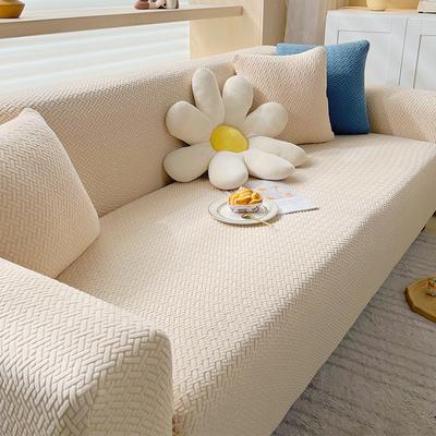 Velvet Sofa Stretch Cover for Living Room 1 2 3 4 Seater Elastic Full Sofa Covers Couch Chair Cover Slipcover Protectors