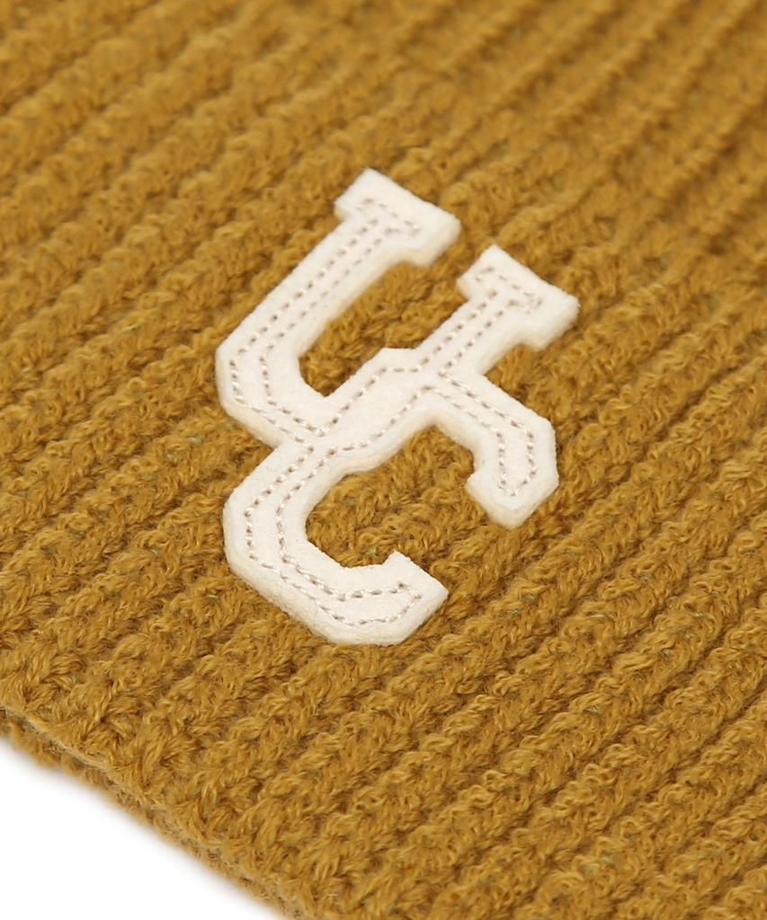 Eondeokeonteulol Slim Fit Beanie Beanie / Flex / Uc Overlap / Mustard