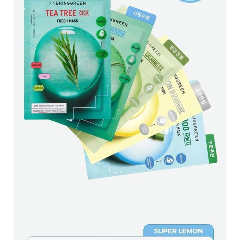 BRING GREEN - Fresh Mask Set - 6 Types