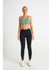 Cross Back Women's Quick-Dry Nylon Sports Bra for Yoga and Running