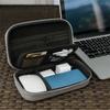 Portable Digital Accessories Storage Bag Double Layered Storage Box Bag Organizer  Office