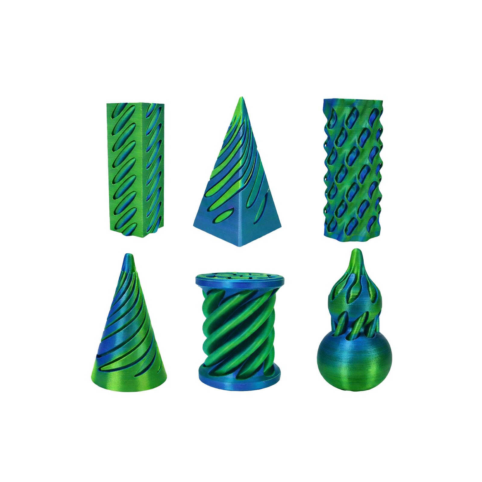 

Stare Toy,3DPrinted Spiral, A Stress-relieving Toy Suitable For Children And Adults(6pcs) One Size