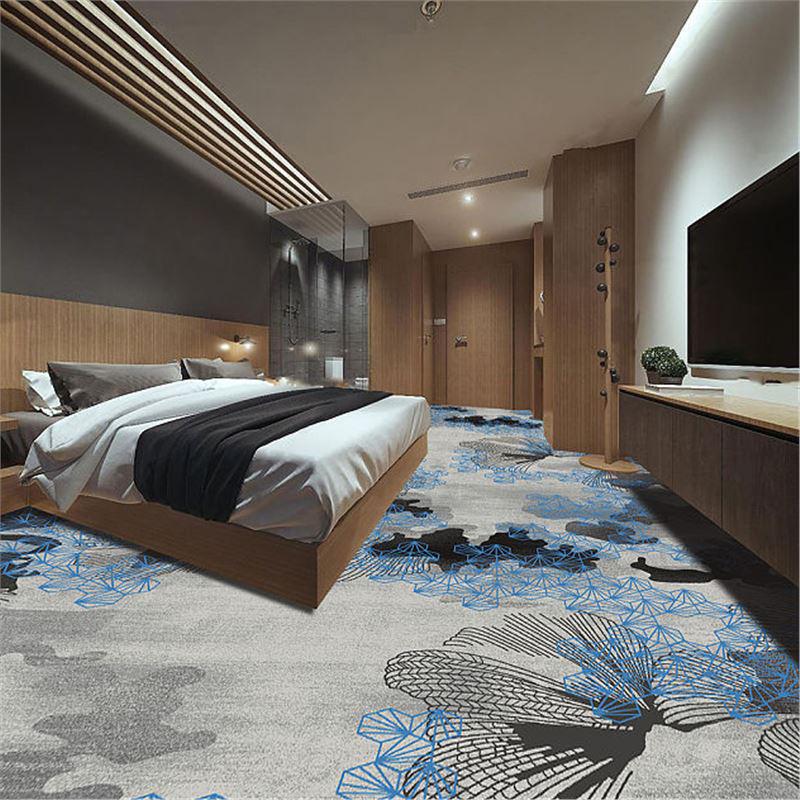 Thickened Nylon Soundproof Carpet for Hotel, Cinema, Billiard, and Club Rooms