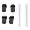 4pcs 20mm Bench Dogs Aluminum Alloy DIY Humanized Design Workbench Positioning Fixing Tool