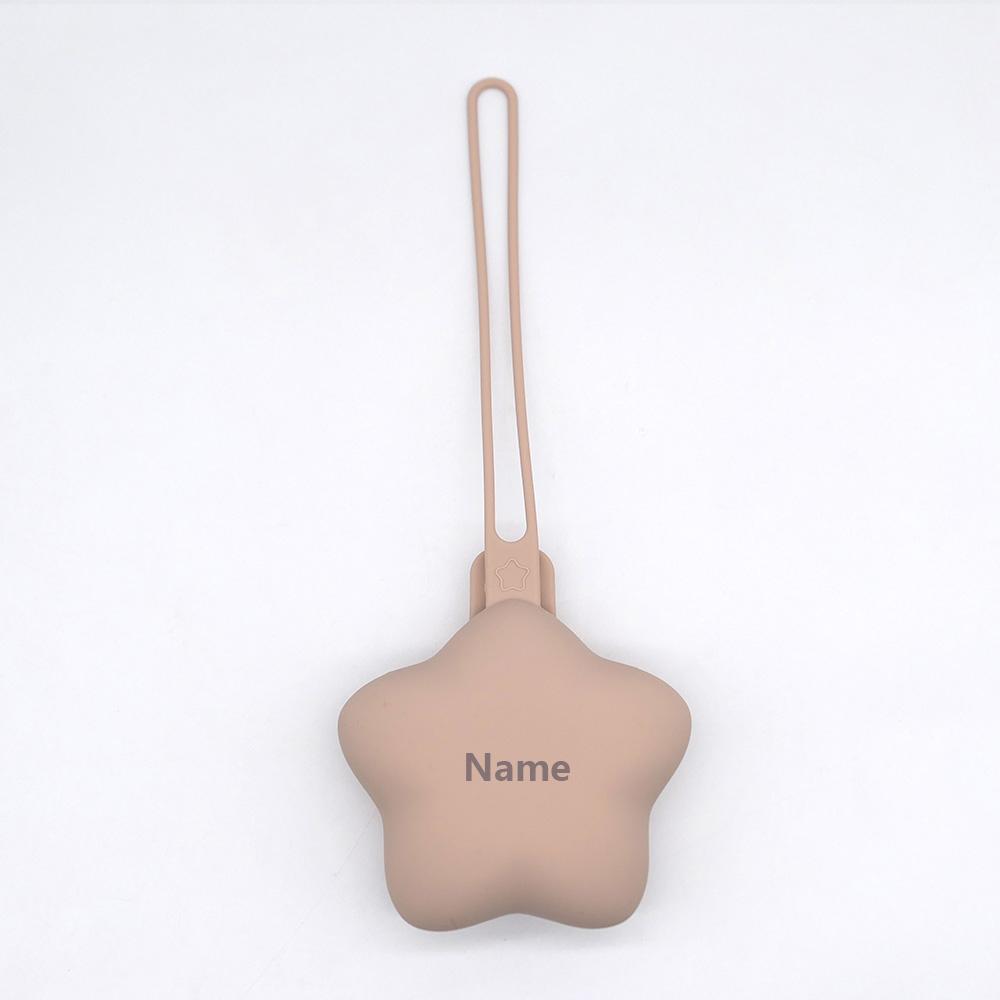 Free Name Printing Surprise Gift Baby Storage Box Pacifier Case Silicone Bag More Thoughtful and Unique