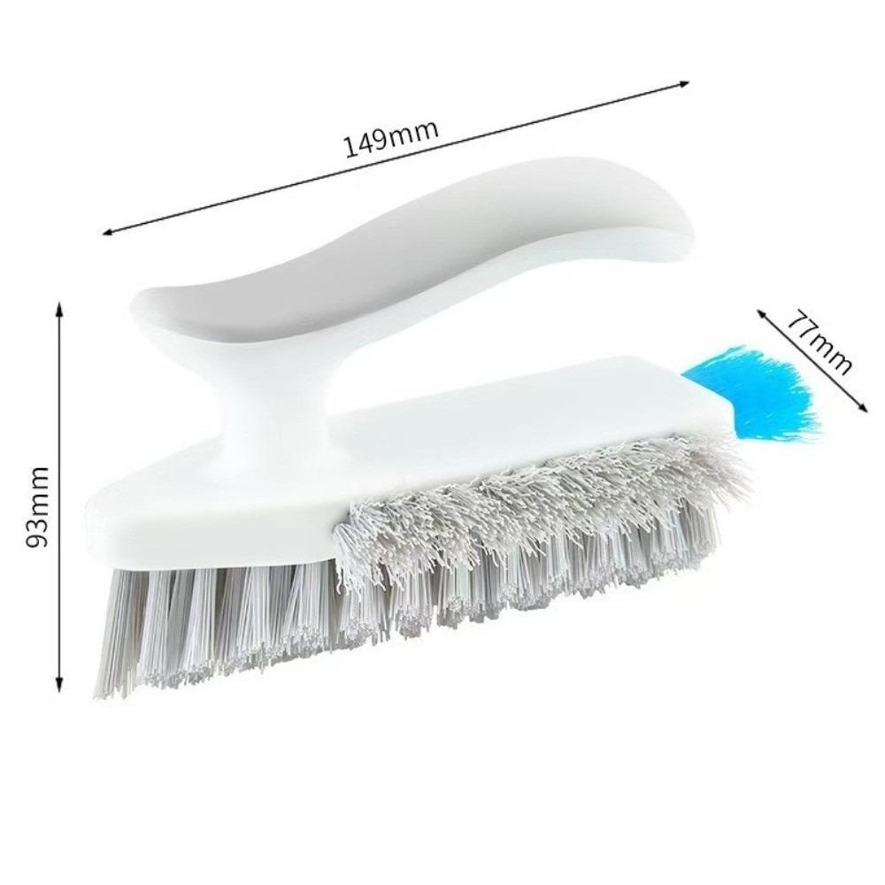 

Ergonomic Handle Gap Groove Cleaning Tool V-Shape Glass Scraper for Bathroom Cleaning білий