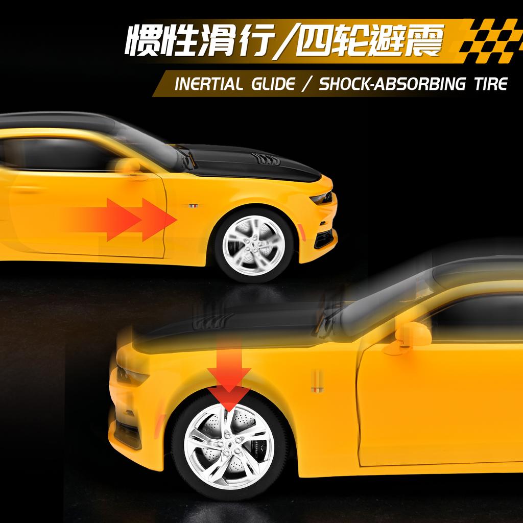 1:18 Chevrolet Camaro RS Supercar Legierung Metall Druckguss Modellauto Heimdekoration Und Sammlerstücke Hobby Display Ornamente Feiertag