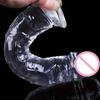 Adult Supplies Sex Toy Realistic Dildos Lifelike Flexible Dildo With Suction Cup For hands-free Play Adult Sex Toys For Men