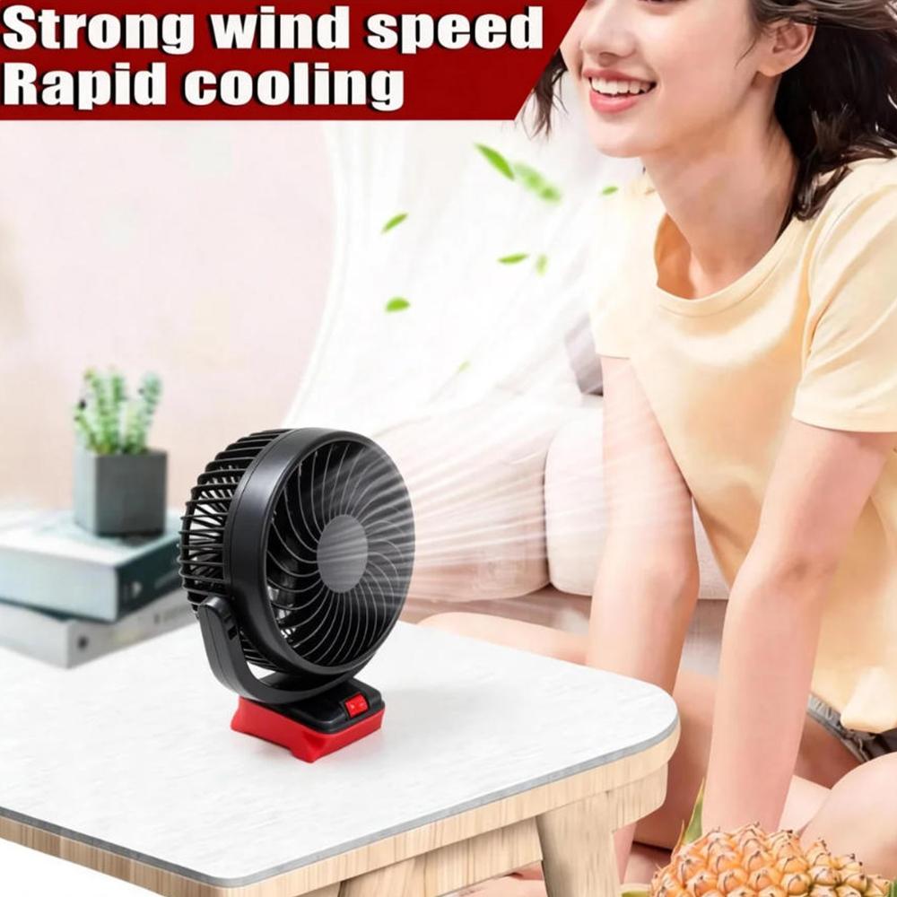 Car Fan 360° Adjustable Air Fan Automotive Electric Portable USB Fan 2 Speeds Fast Charge Outdoor Silent Home Desk Office Fan