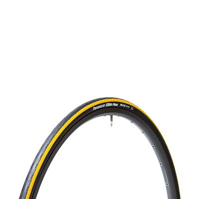 Panaracer Clincher Tire Elite Plus Line Road Cross Long [700×23C] F723-ELTP-Y2 Black/Yellow (For Bike, Bike, Commuting, Touring, Ride)