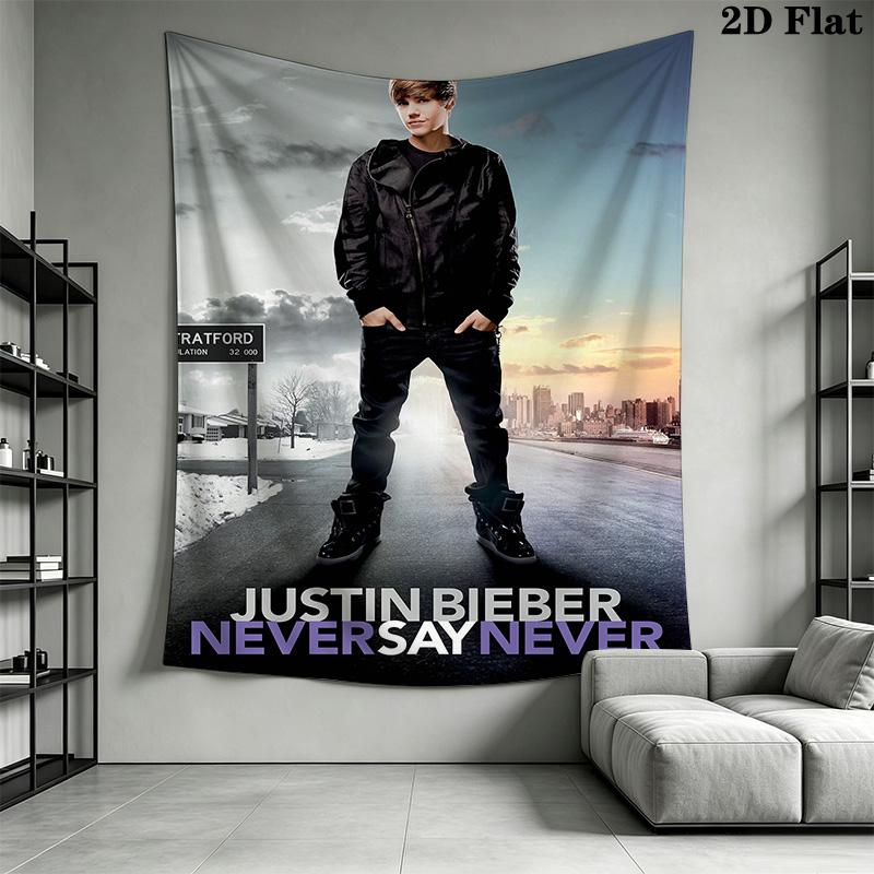 Believe Power Dreams Tapestry Wallmounted Background Cloth Atmospheric Background Cloth Homestay Soft Decoration Tapestry