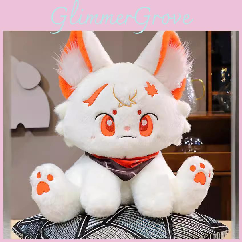 Kaedehara Genshin Impact Kazuha Cat Plush Toy Stuffed Doll Decoration Gifts